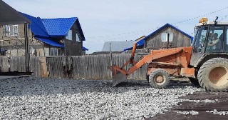 Отсыпка участка Саратов, цена от 204 р./куб.